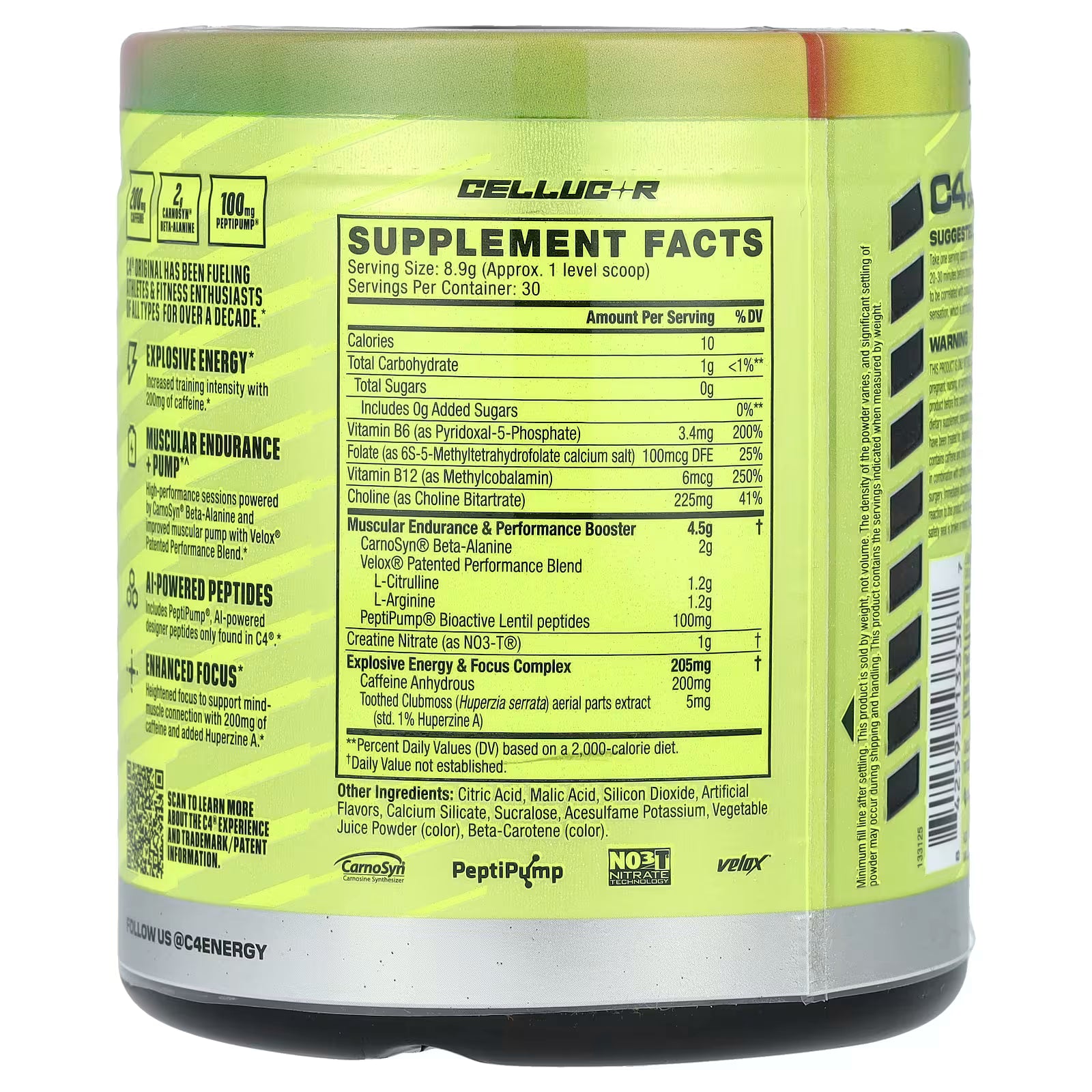 Cellucor C4 Original 30 Servicios
