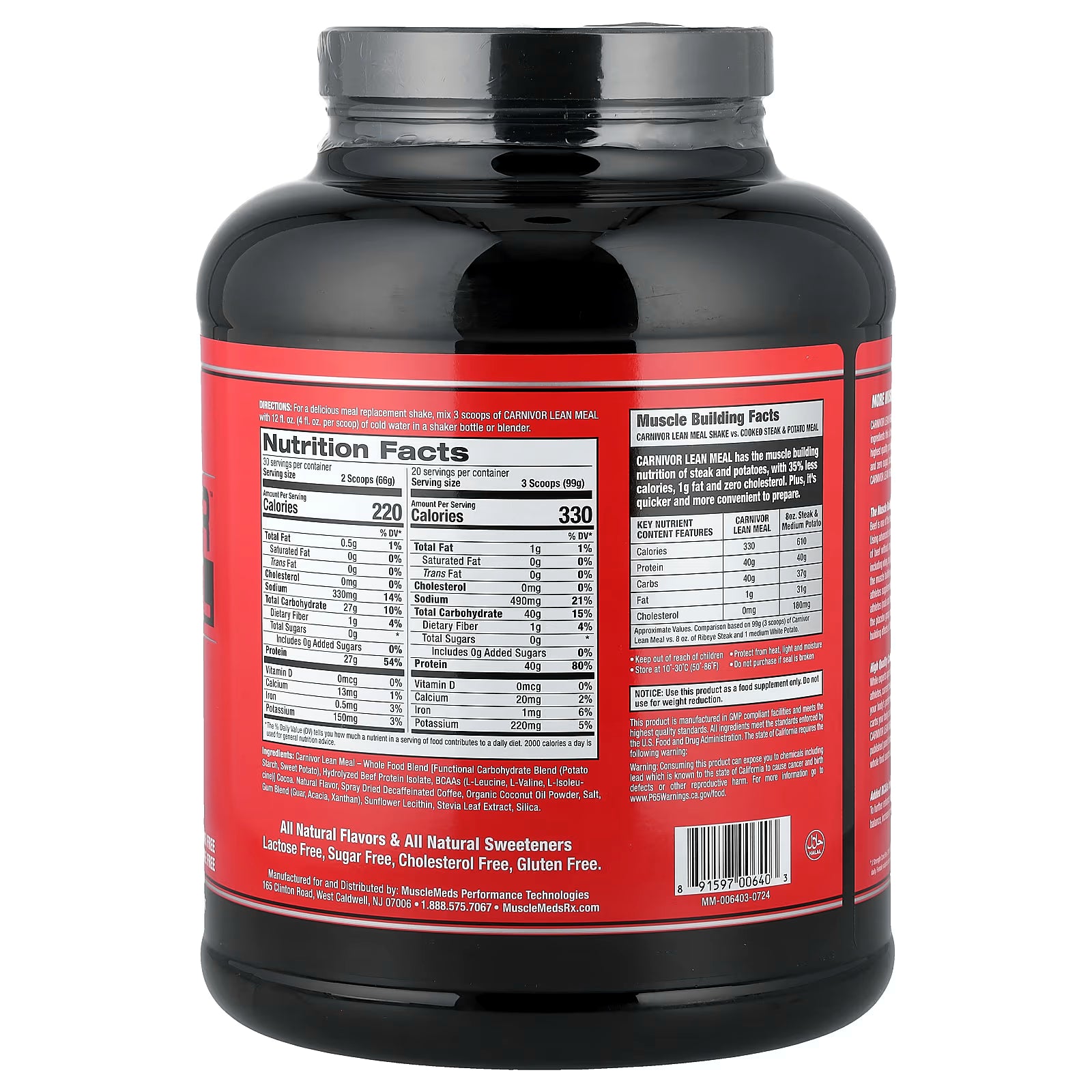 Carnivor Lean Meal 4 Lbs