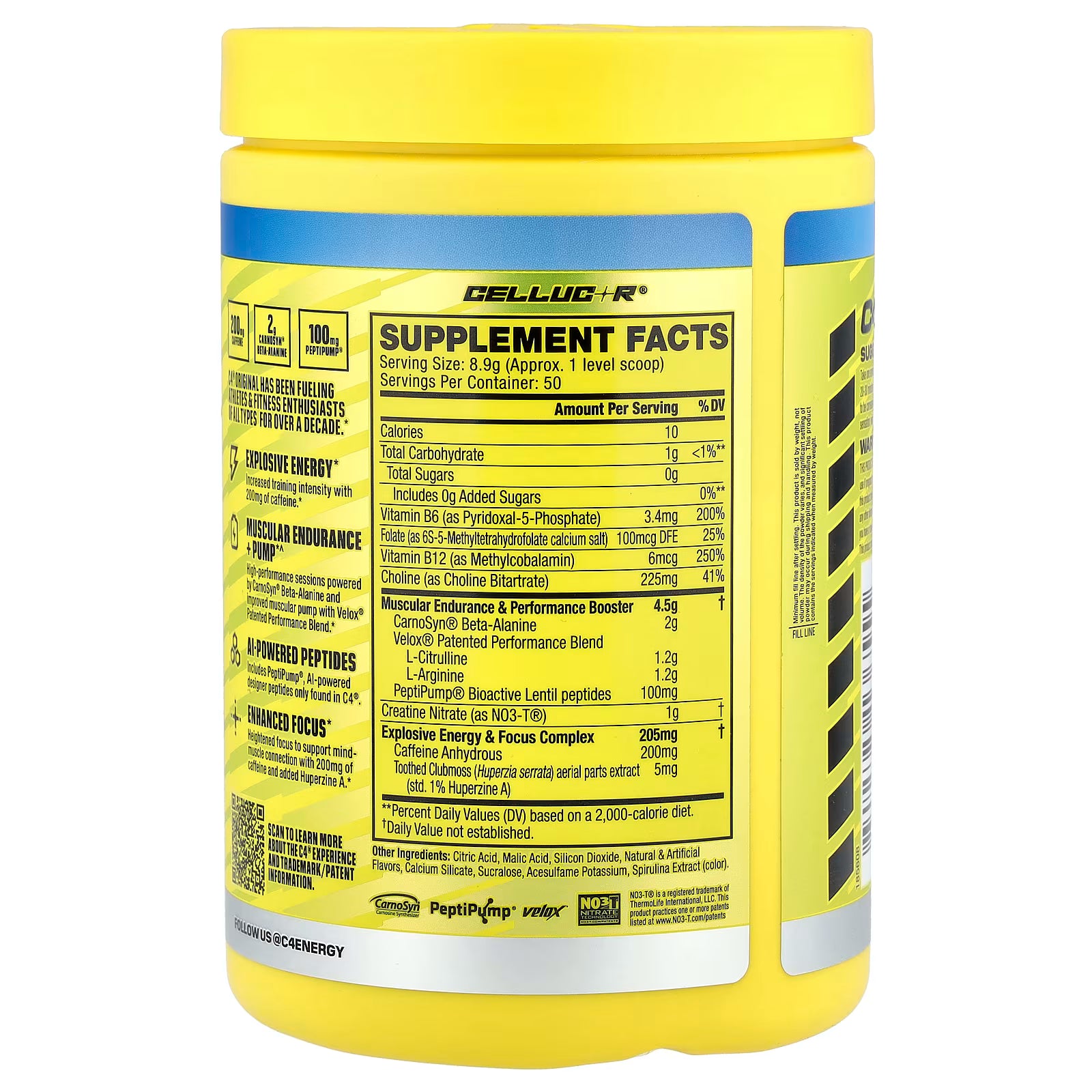 Cellucor C4 Original 50 Servicios