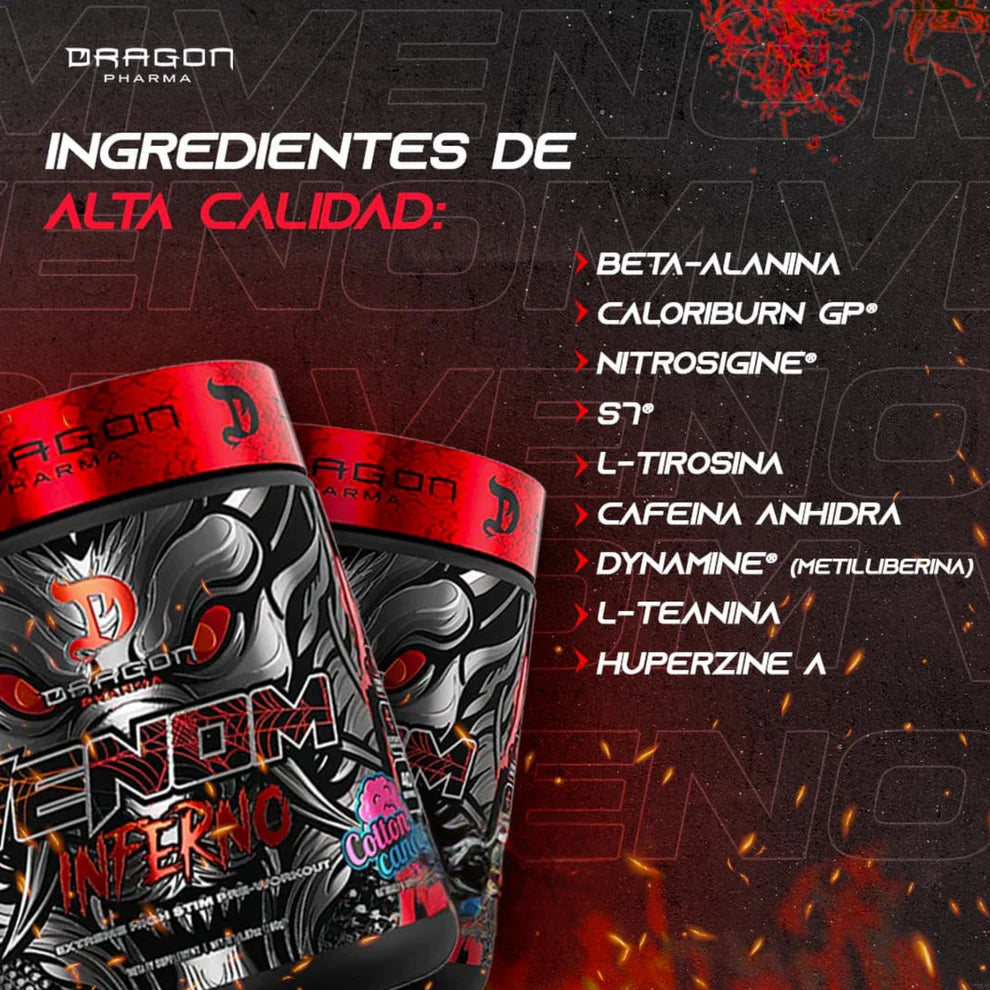 Dragon Venom Inferno 40 Servs