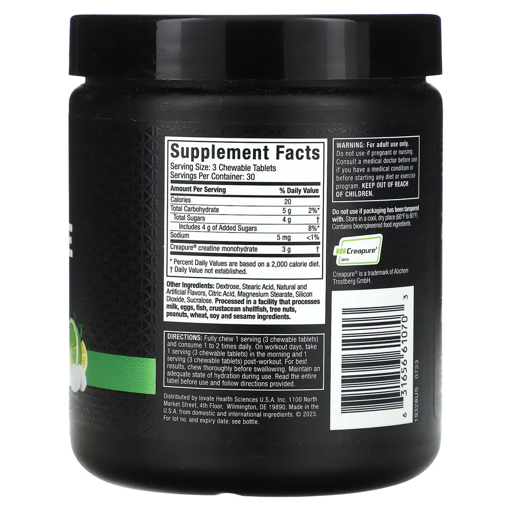 Muscletech Creatina 90 Masticables