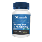 Essentials Enzimas Mix + Probióticos 650Mg 60Caps