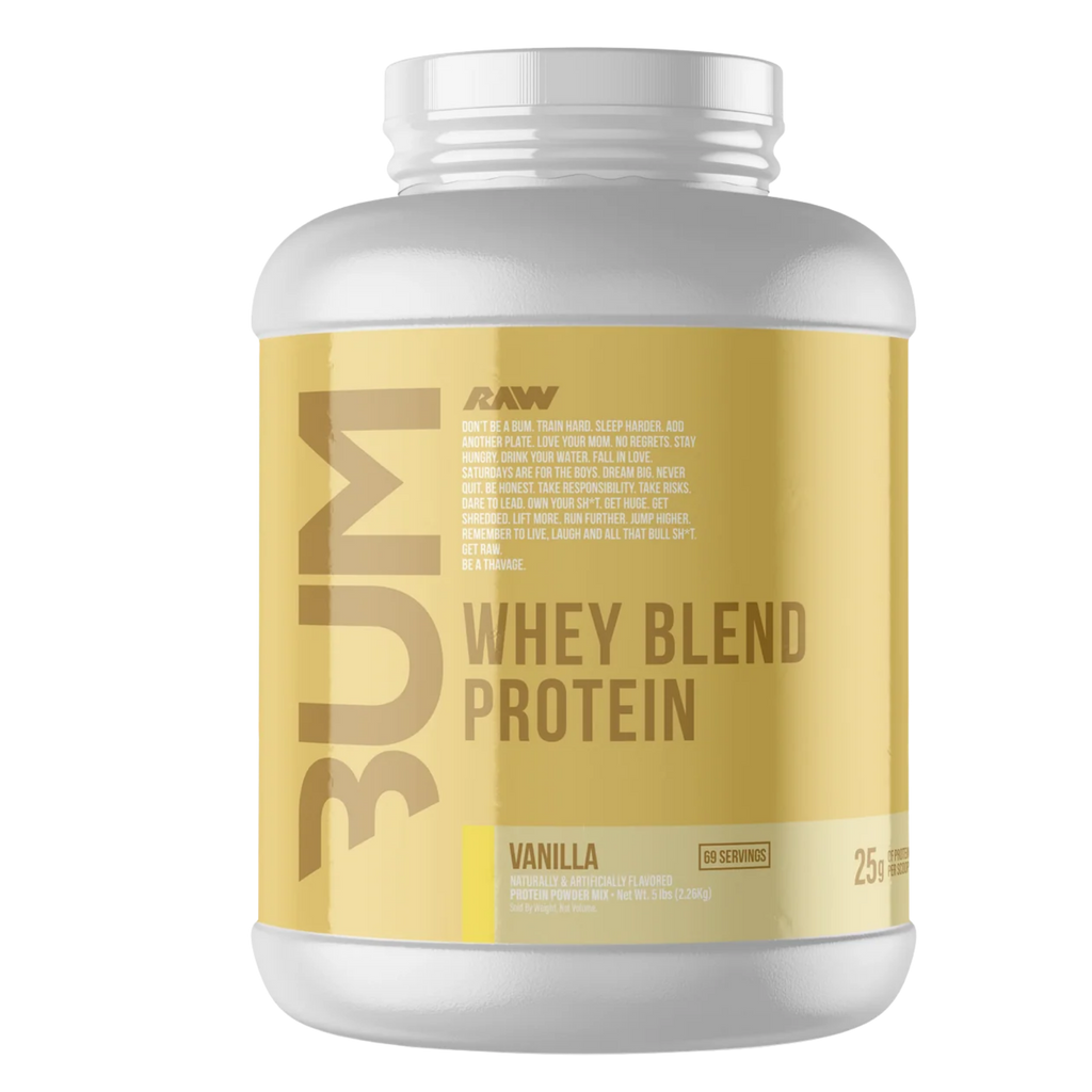 Raw Cbum Whey Protein 5Lbs