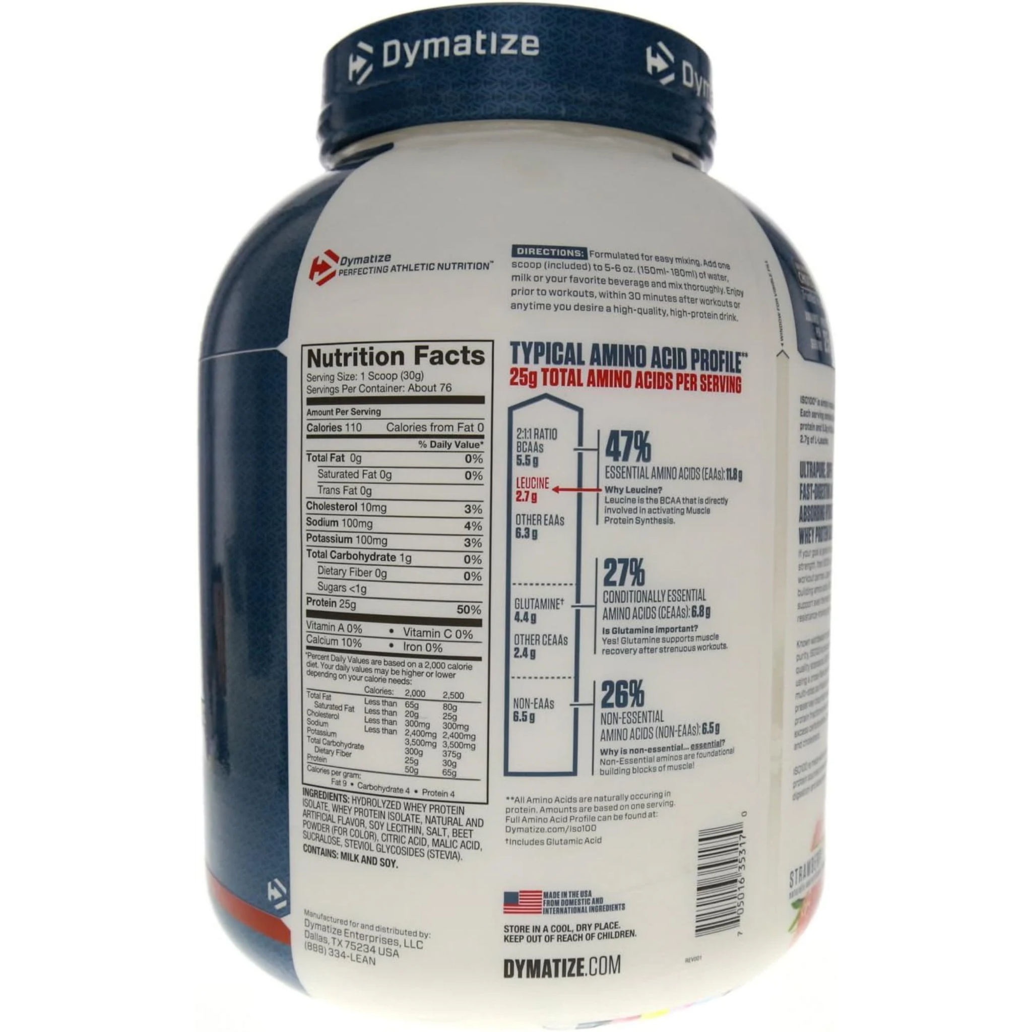 Dymatize Iso 100 5Lbs