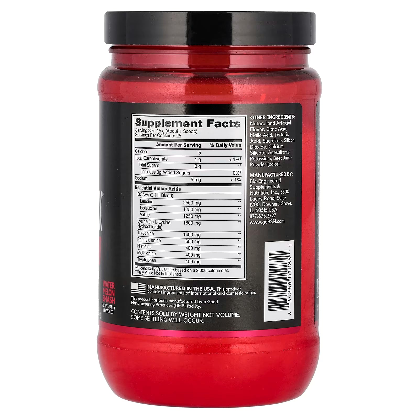 BSN Amino X Eaa 25 Servicios