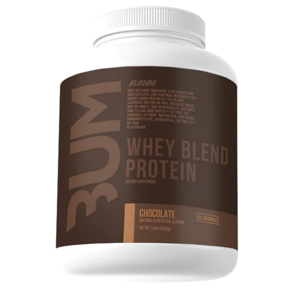 Raw Cbum Whey Protein 5Lbs