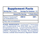 HTP Vitamina D3 100 Tabs