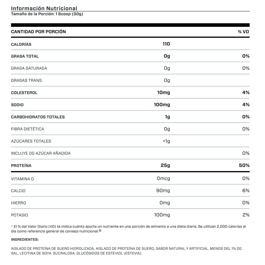 Dymatize Iso 100 1.3 Lbs 20 Servicios