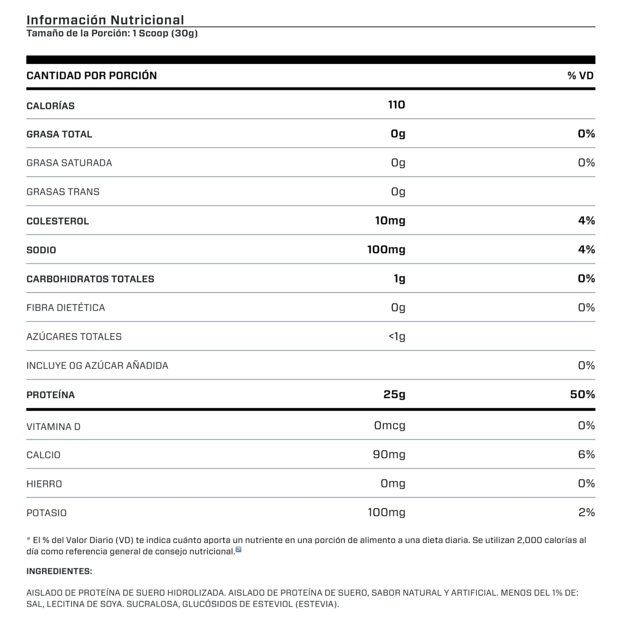 Dymatize Iso 100 1.3 Lbs 20 Servicios