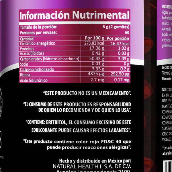 Natural Health Colágeno 120 Gomitas