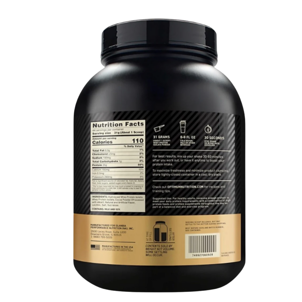 On Gold Standard Isolate 3 Lbs