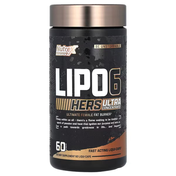 Nutrex Lipo6 Hers Ultra Concentrate 60 Cápsulas