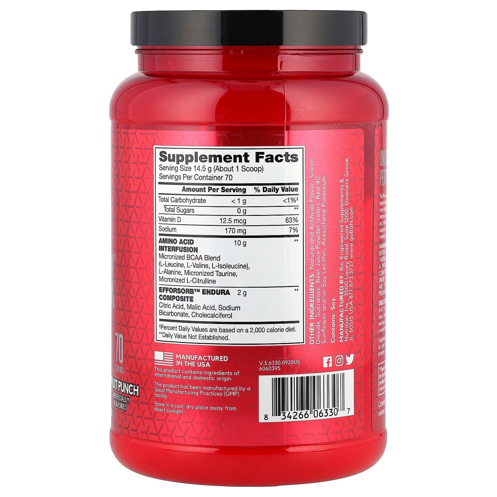 BSN Amino X 70 Servicios