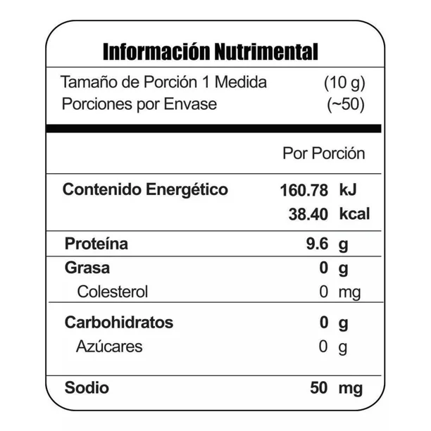 Meta Colágeno Hidrolizado 50 Servicios