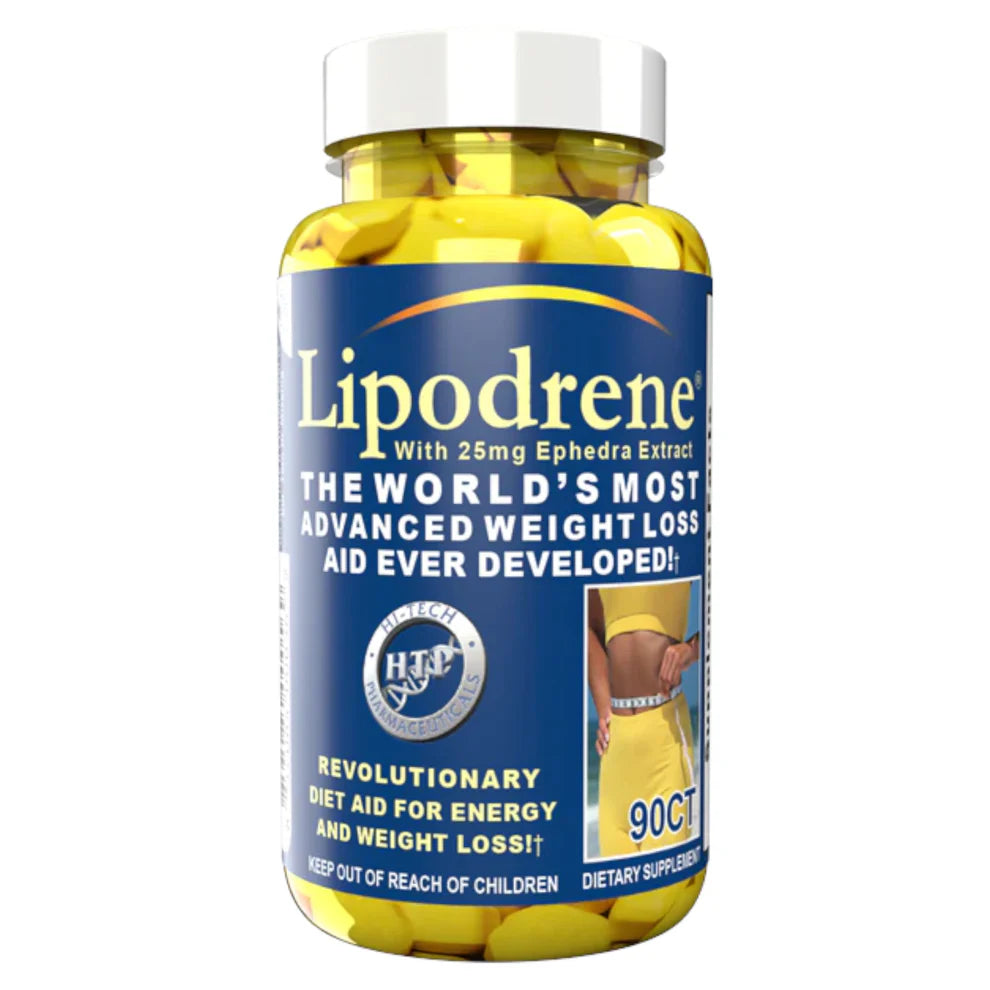HTP Lipodrene Amarillo 90 Tabletas