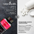 Natural Health Cetonas De Frambuesa 500 Mg 120 Cápsulas