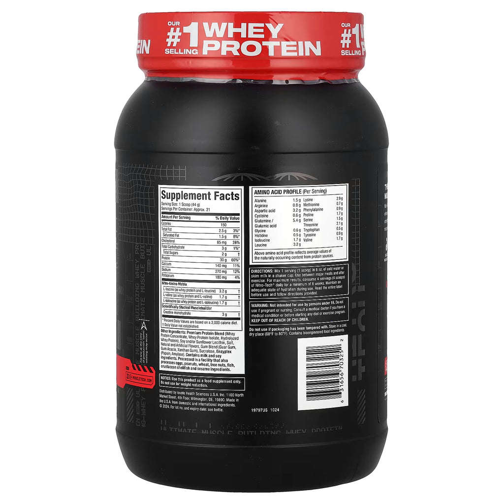 Muscletech Nitro Tech  2Lbs