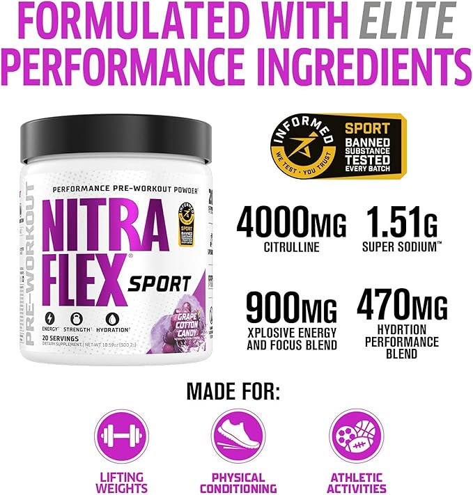 Ga Nitraflex Extreme Sport 20 Servicios