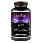 Natural Health Chromium 400 Mg 120 Cápsulas