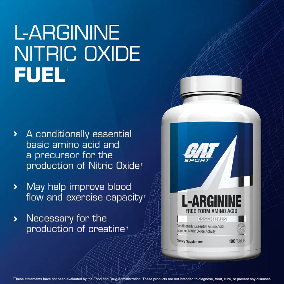 Gat L-Arginina 180 Tabletas