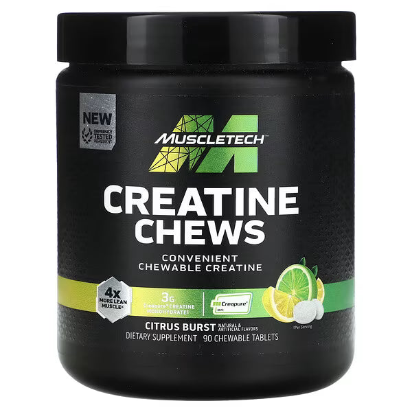 Muscletech Creatina 90 Masticables