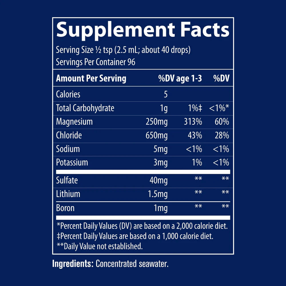 Trace Minerals Drops 8 Oz
