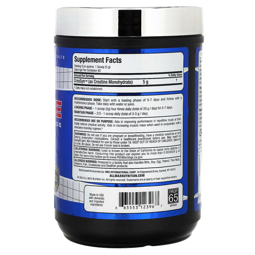 Allmax Creatina 80 Servicios
