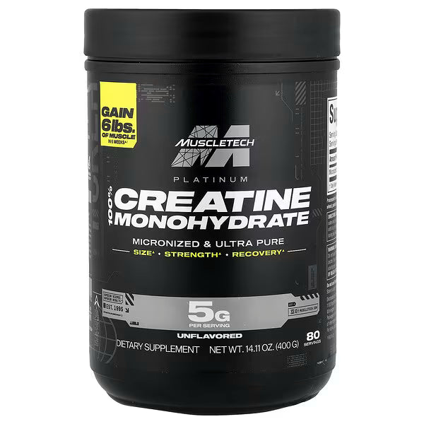 Muscletech Platinum Creatina 80 Servicios