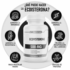 Pure Nutrition Ecdysterone 500 Mg 90 Cápsulas