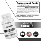 Pure Nutrition Ecdysterone 500 Mg 90 Cápsulas
