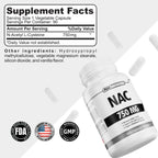 Pure Nutrition NAC 750 mg 90 Cápsulas | Vitalidad Diaria y Bienestar