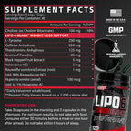 Nutrex Lipo6 Black 120 Cápsulas