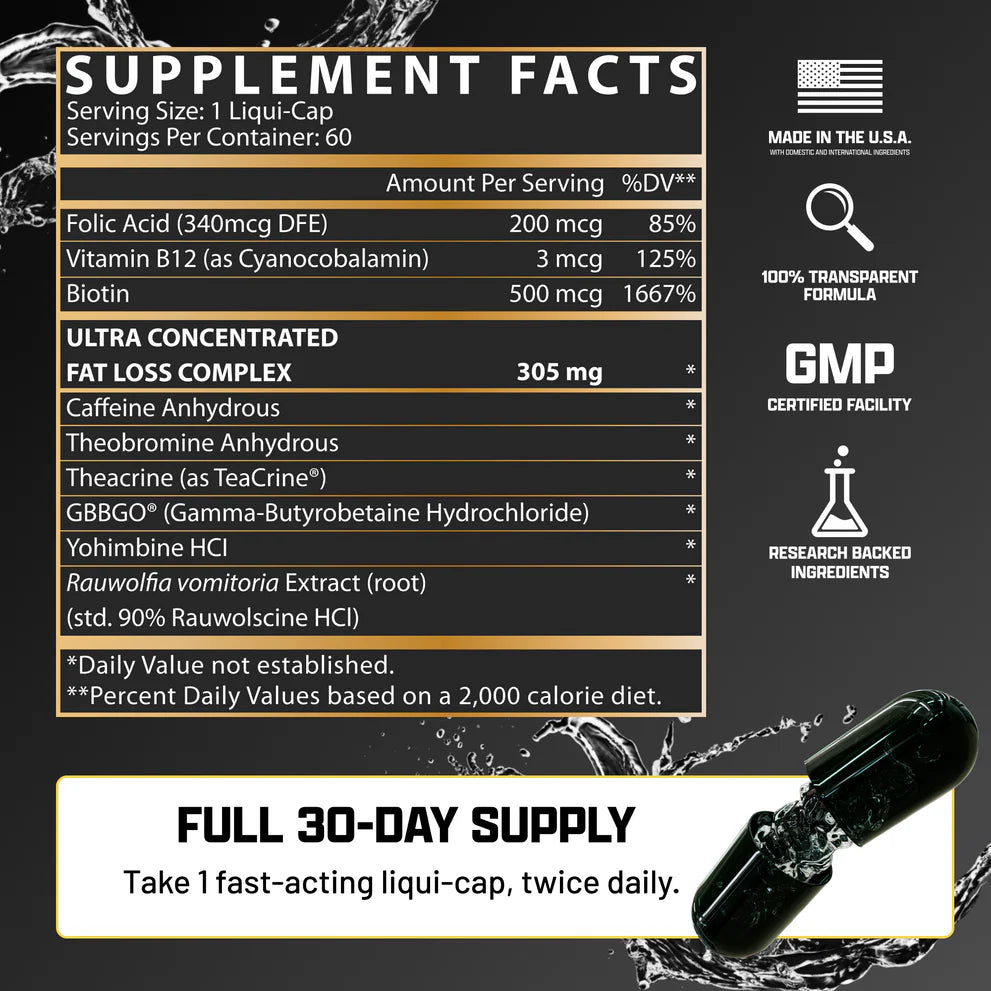 Nutrex Lipo6 Hers Ultra Concentrate 60 Cápsulas