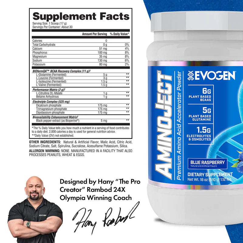 Evogen Aminoject 30 Servicios