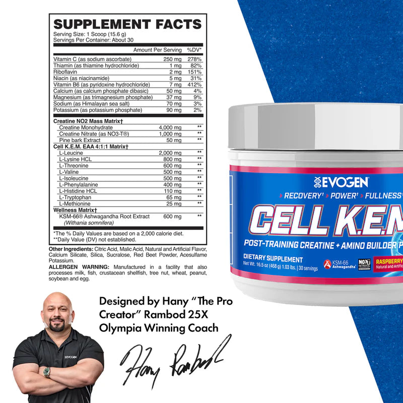 Evogen Cell K.E.M. PR 30 Servicios