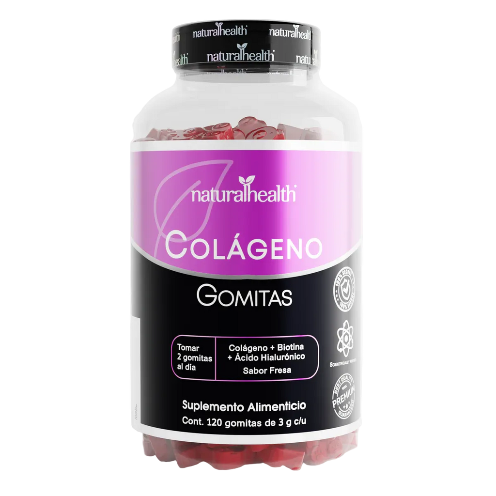 Natural Health Colágeno 120 Gomitas