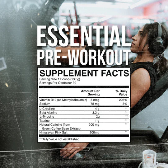 Raw Cbum Essential 30 Serv