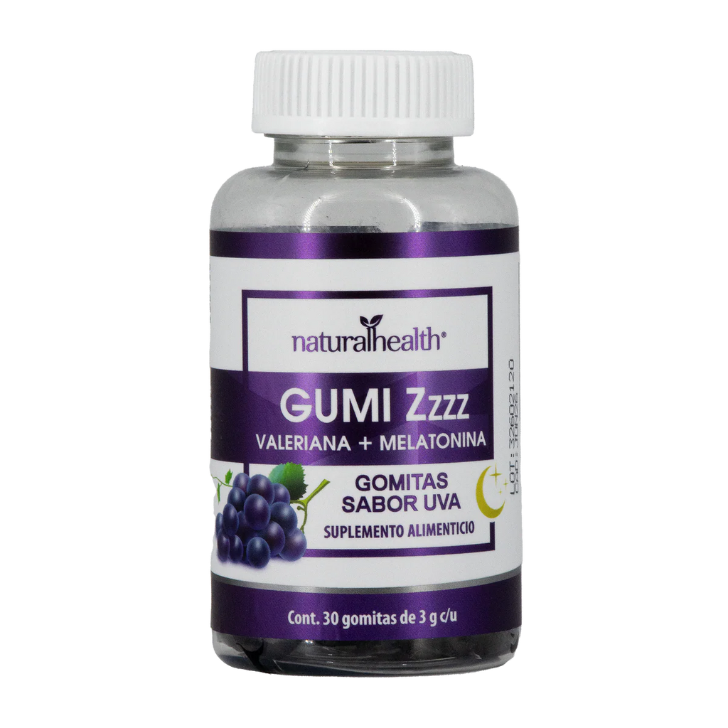 Natural Health Gummi Sleep - Melatonina 30 Gomitas Sabor Uva