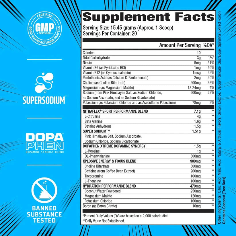 Ga Nitraflex Extreme Sport 20 Servicios