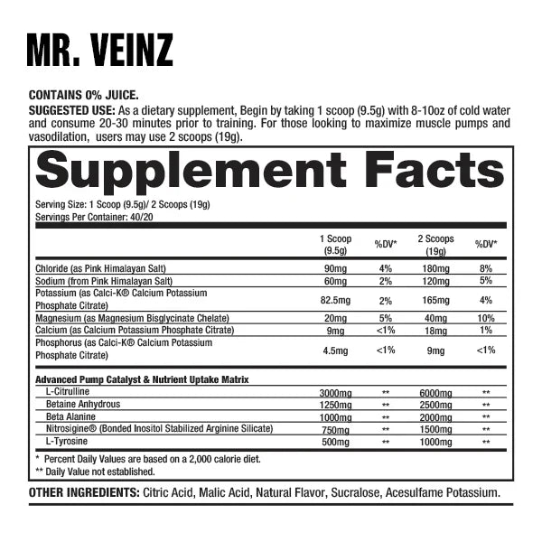 Dragon Mr. Veinz 40 Servicios