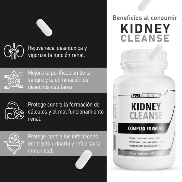 Pure Nutrition Kidney Cleanse 150 Cápsulas