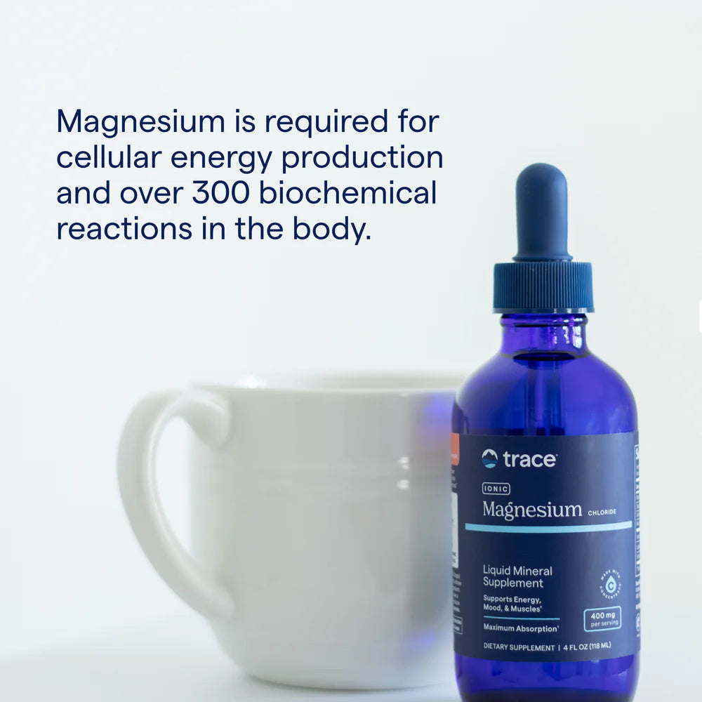 Trace Minerals Magnesio Líquido 2 Oz