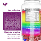 Natural Health MuneKIDS | Vitamina C, Betaglucano, Elderberry, Zinc y Vitamina D3 60 Gomitas