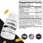 Pure Nutrition Omega 3 1000 mg 150 Cápsulas | Bienestar Diario y Apoyo Nutricional