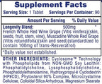 HTP Resveratrol 90 Tabletas