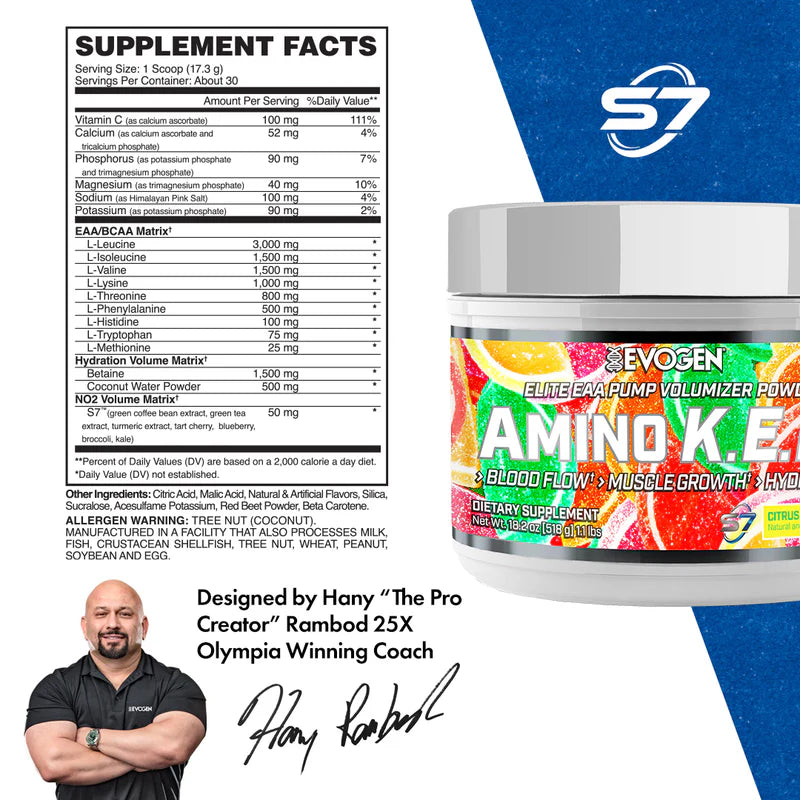 Evogen Amino K.E.M. Eaa 30 Servicios