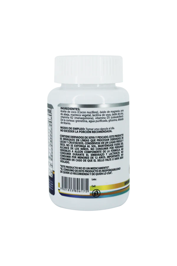 Natural Health Vitamina D3 + K2 30 Cápsulas