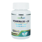 Natural Health Vitamina D3 + K2 30 Cápsulas