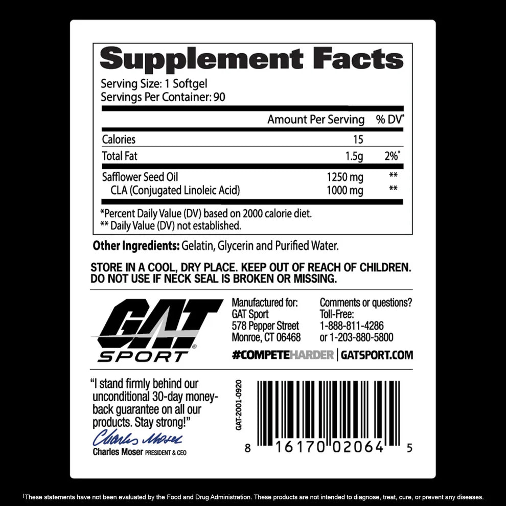 Gat CLA 1250 90 Softgels