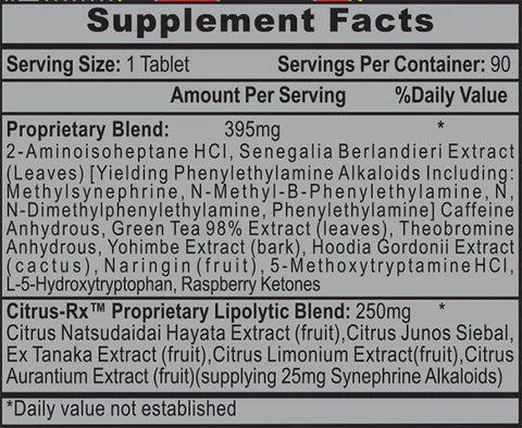 HTP Lipodrene Xtreme 90 Tabletas